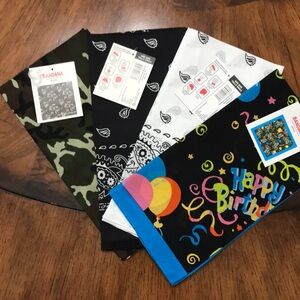 Colorful Bandana Set